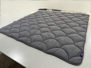 Eazydekbed Essentiële grijs winter